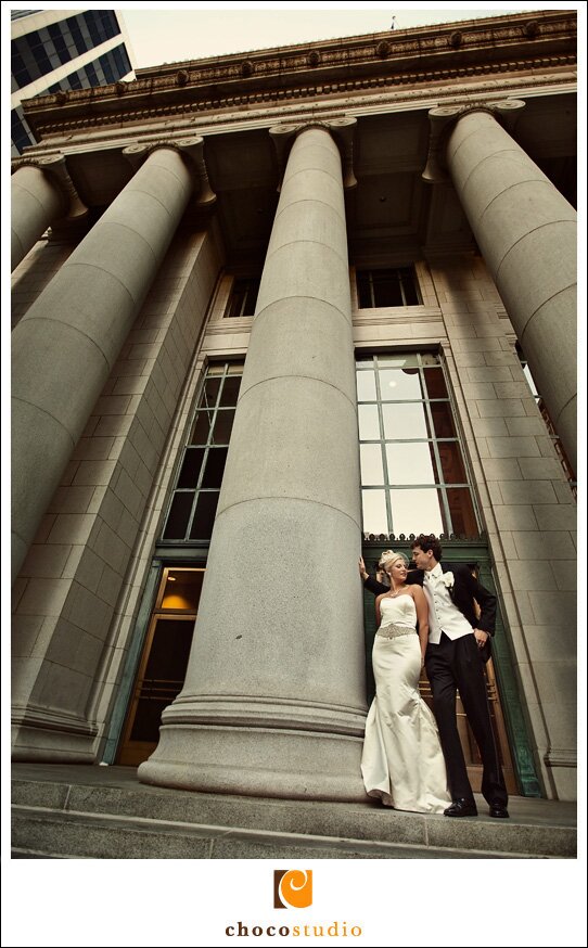 Wedding Photo Outside Bently Reserve