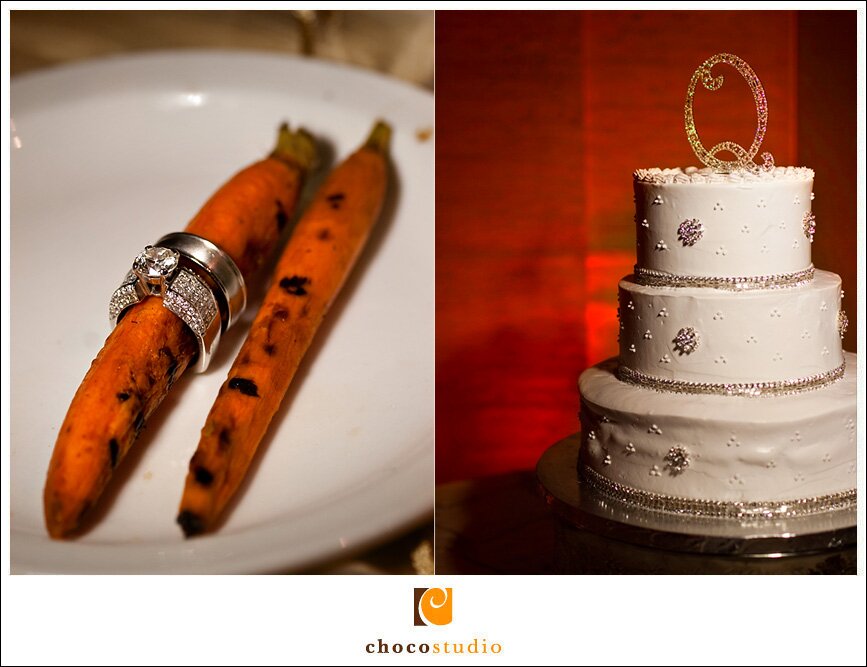 Creating Ring Photo and Cake