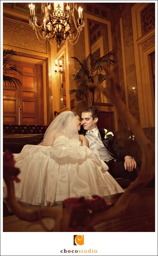 Gene and Anna at Sir Frances Drake Hotel