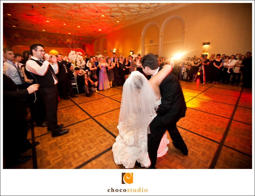 First Dance at Mark Hopkins