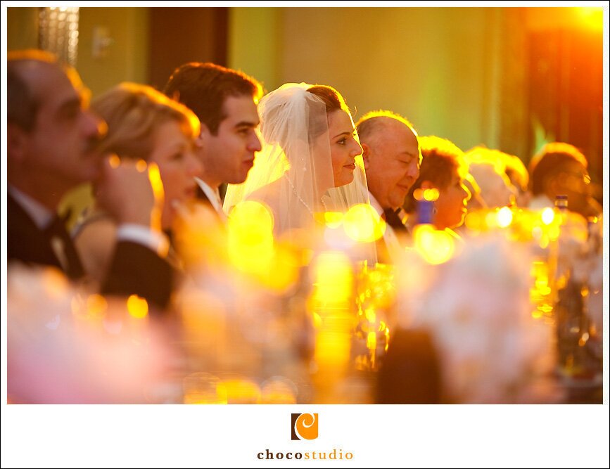 Bride and Groom at Mark Hopkins