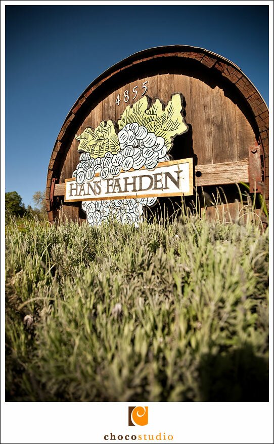 Hans Fahden Calistoga Winery Barrel