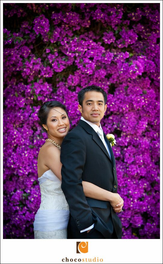 Bride and groom at Kohl Mansion