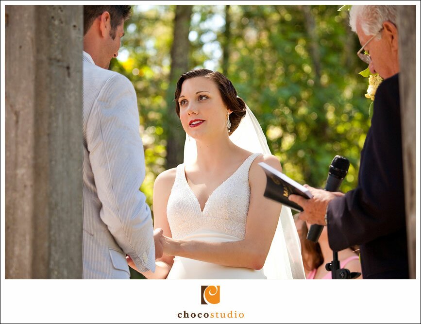 Outdoors Wedding Ceremony