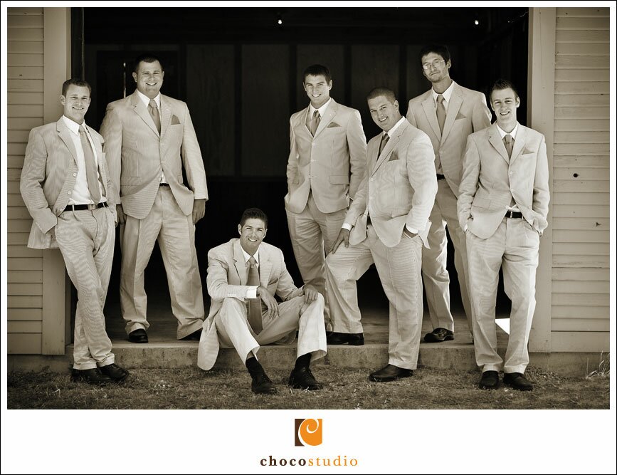 David and Groomsmen