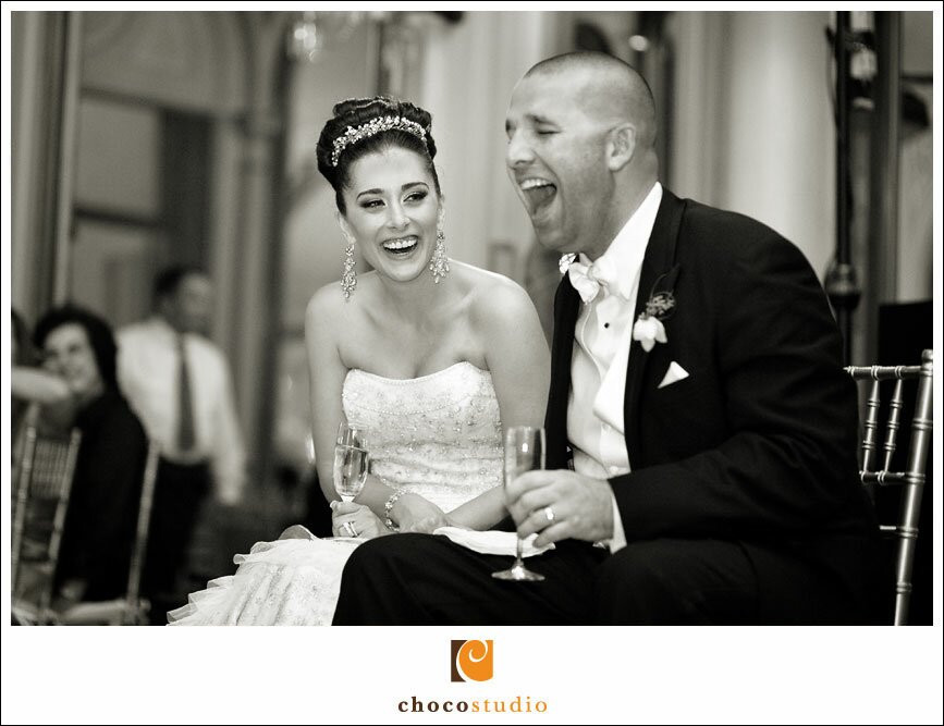 Wedding Reception Moment at Ralston Hall